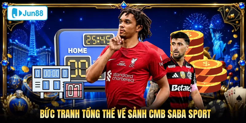 Bức tranh tổng thể về sảnh CMB Saba Sport