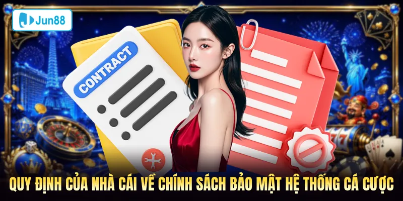 Quy định của nhà cái về chính sách bảo mật hệ thống cá cược