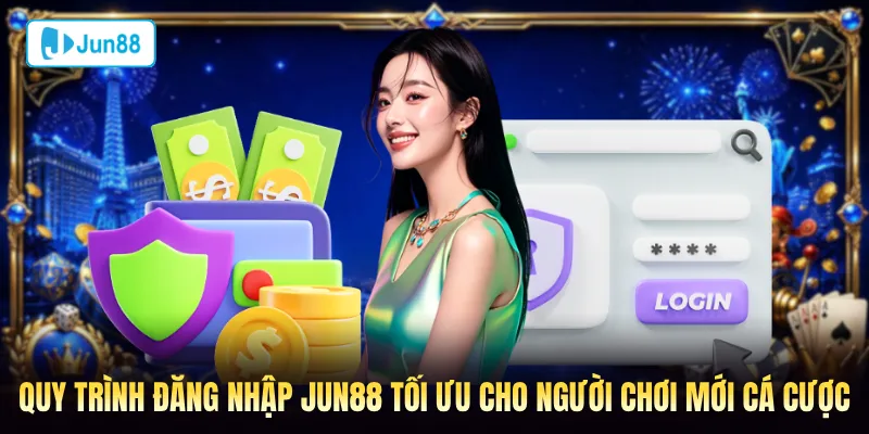Quy trình đăng nhập Jun88 tối ưu cho người chơi mới cá cược