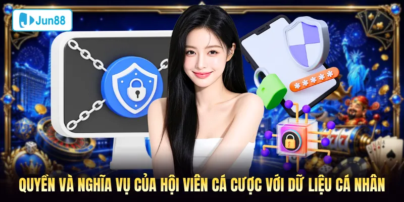 Quyền và nghĩa vụ của hội viên cá cược với dữ liệu cá nhân