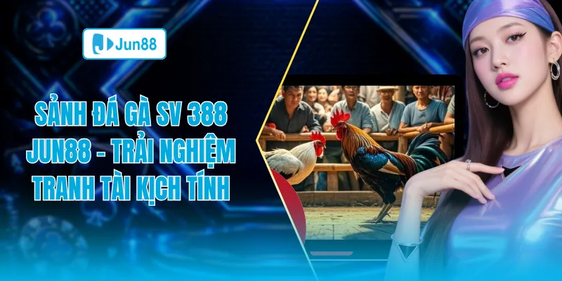 Sảnh đá gà SV 388 Jun88 trải nghiệm tranh tài kịch tính