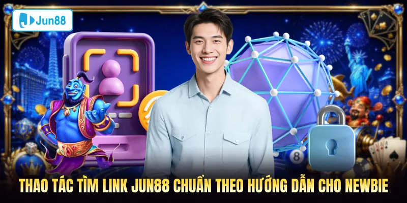 Thao tác tìm link Jun88 chuẩn theo hướng dẫn cho người chơi