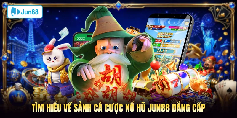 Tìm hiểu về sảnh cá cược nổ hũ Jun88 đẳng cấp
